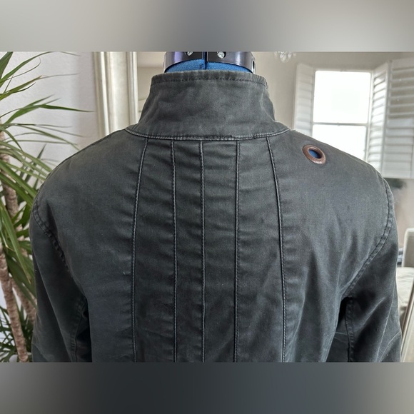 Vintage Free People Field Coat Double Button Military Style Size M - Picture 2 of 12